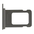 SIM-Kartenfach für iPhone 12 Mini (Original OEM) (Schwarz)