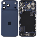 Backcover/Rahmen mit Ladebuchse Flex & Small Parts für iPhone 17 Pro Max (EU / Global Version) (gebrauchter OEM-Ausbau, Qualität B) (Deep Blue)