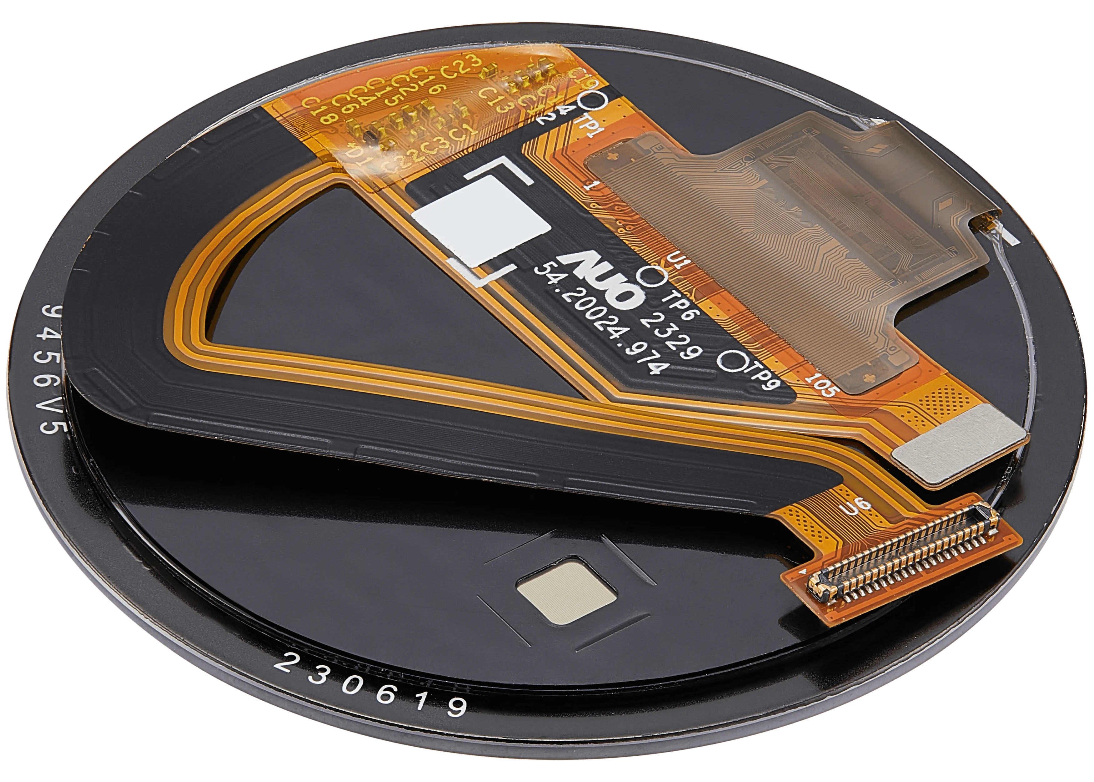 OLED-Display ohne Rahmen für Garmin Approach S70 (47mm) (2023) (Premium) (Schwarz)