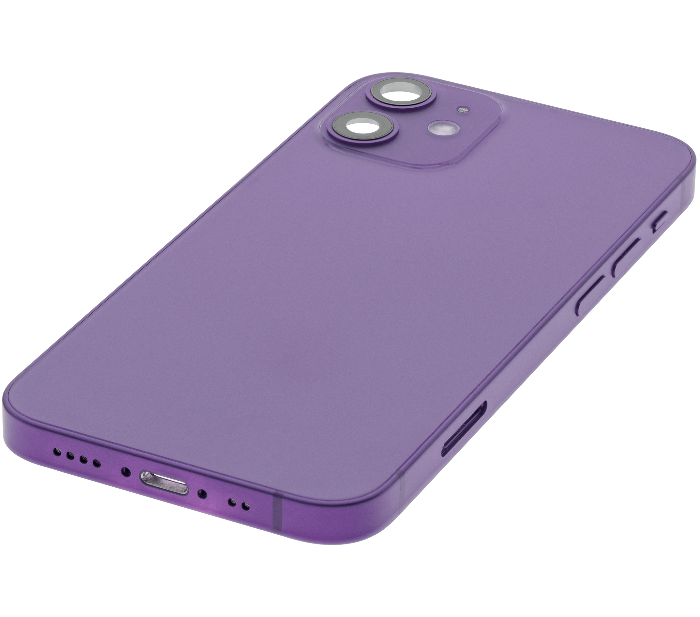 Backcover/Rahmen mit Small Parts für iPhone 12 Mini (EU / Global Version) (gebrauchter OEM-Ausbau, Qualität A) (Lila)