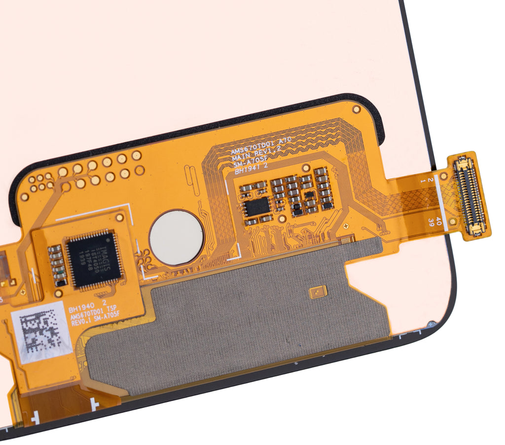 OLED-Display ohne Rahmen für Samsung Galaxy A70 (A705 / 2019) (6.67") (Aftermarket Plus) (Alle Farben)