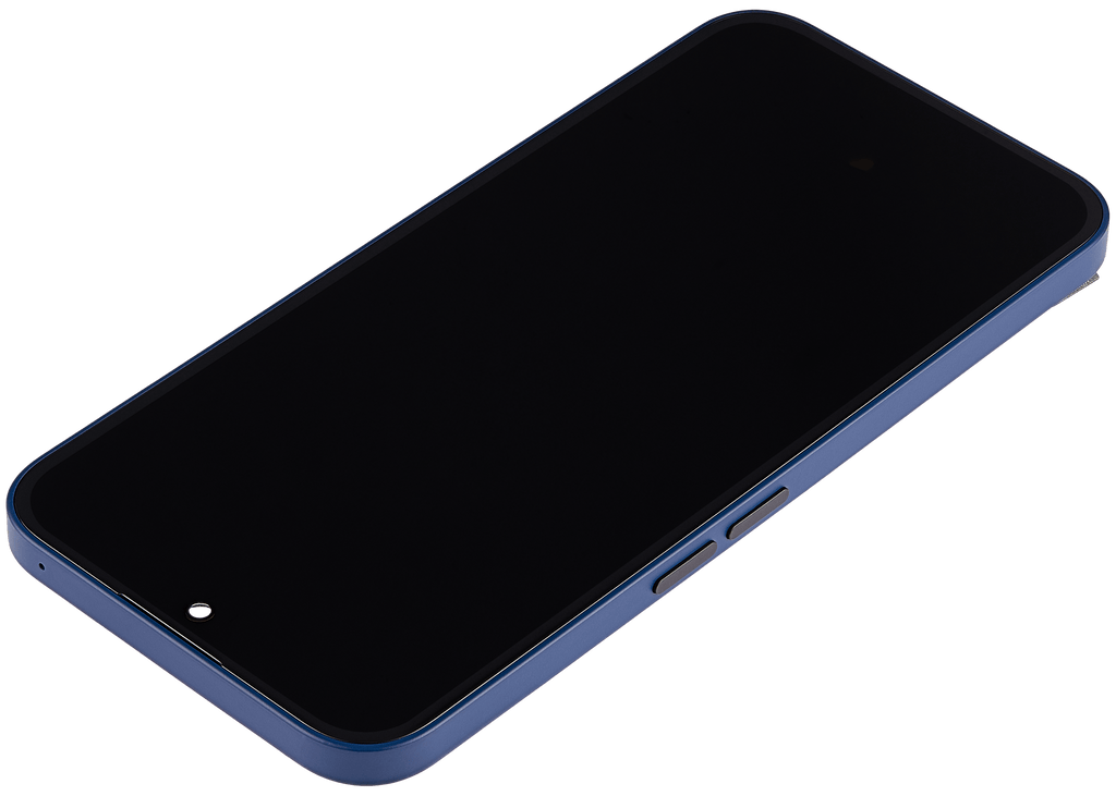 OLED-Display mit Rahmen für Nothing Phone (2a) (Refurbished) (Blau)