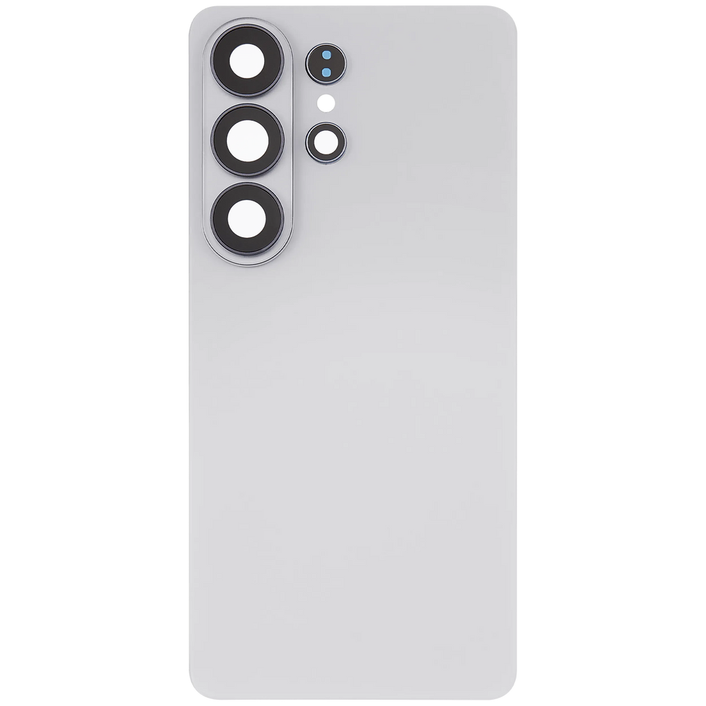Backcover Glass mit Camera Lens für Samsung Galaxy S26 Ultra (Aftermarket Plus) (Weiß)