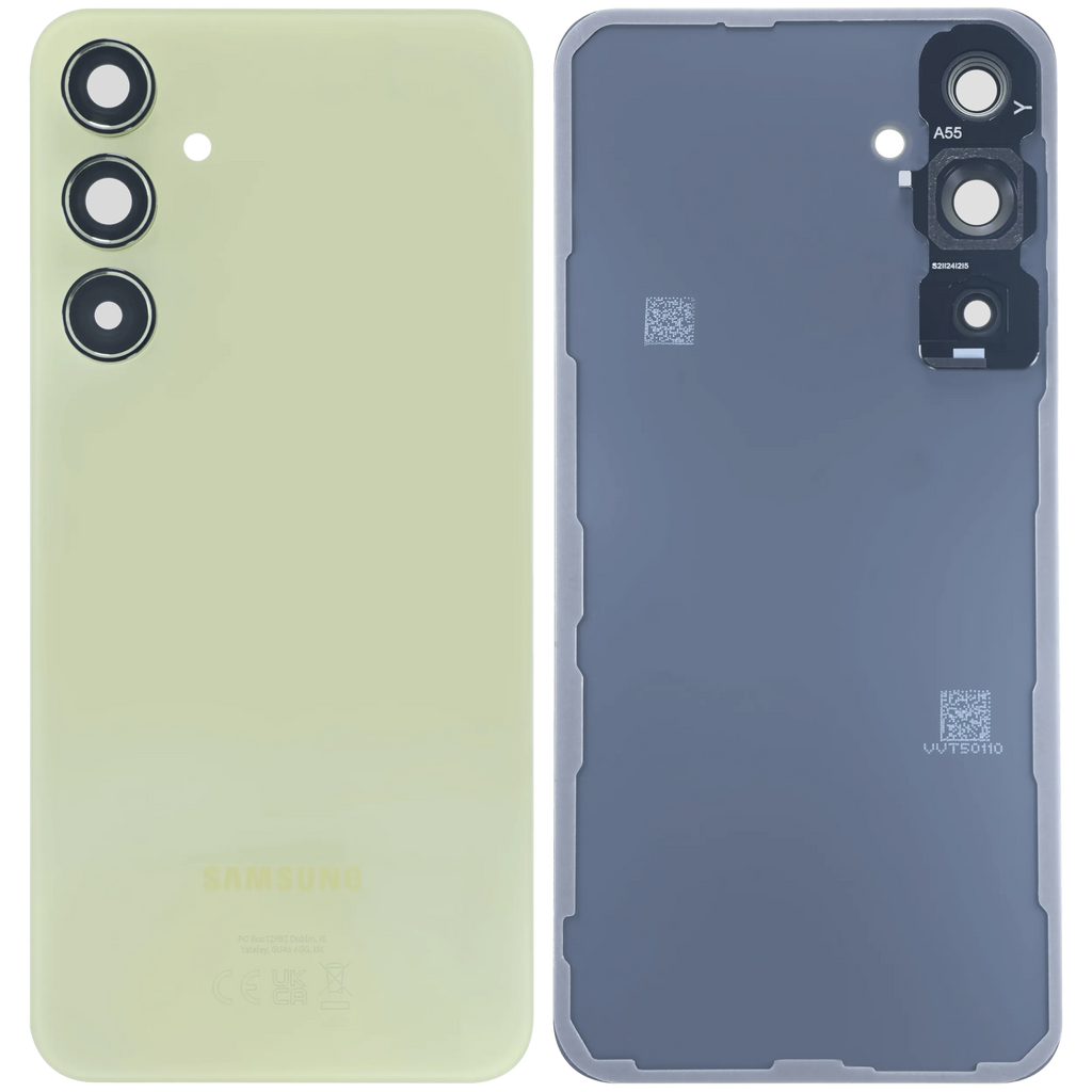 Backcover Glass für Samsung Galaxy A55 5G (A556 / 2024) (Service Pack) (Lemon)