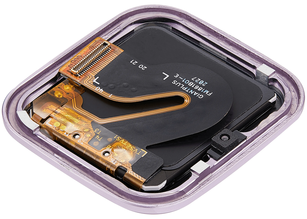 LCD-Display mit Rahmen für Garmin Venu SQ (2020) (Premium) (Orchid)