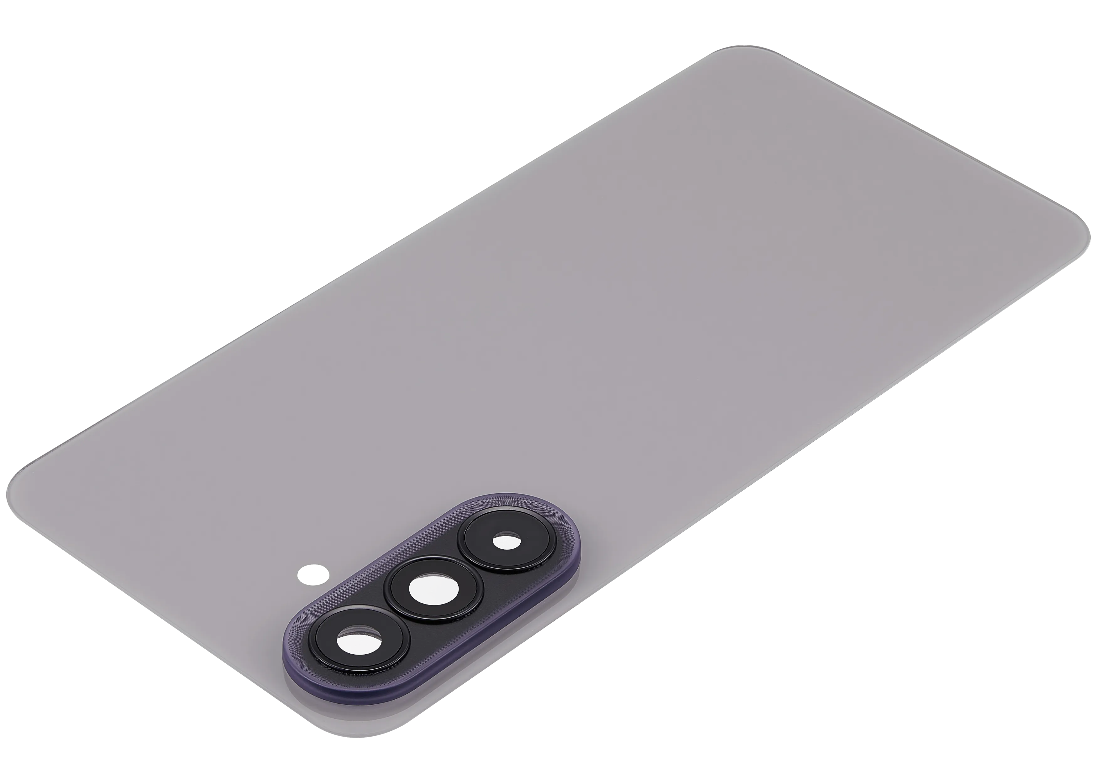 Backcover Glass mit Camera Lens für Samsung Galaxy A57 5G (A576 / 2026) (ohne Logo) (Aftermarket Plus) (Grau)