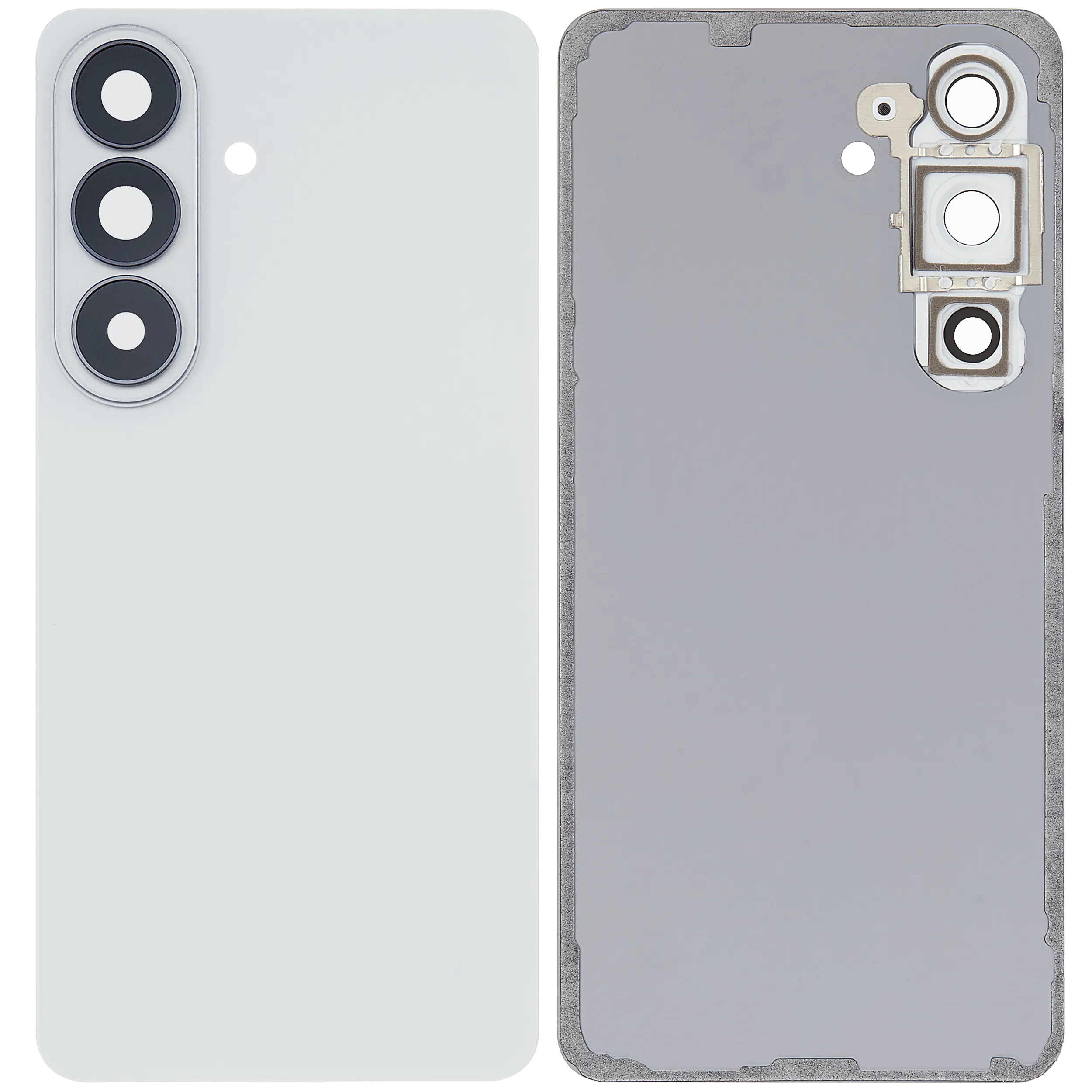 Backcover Glass mit Camera Lens für Samsung Galaxy S26 (Aftermarket Plus) (Weiß)