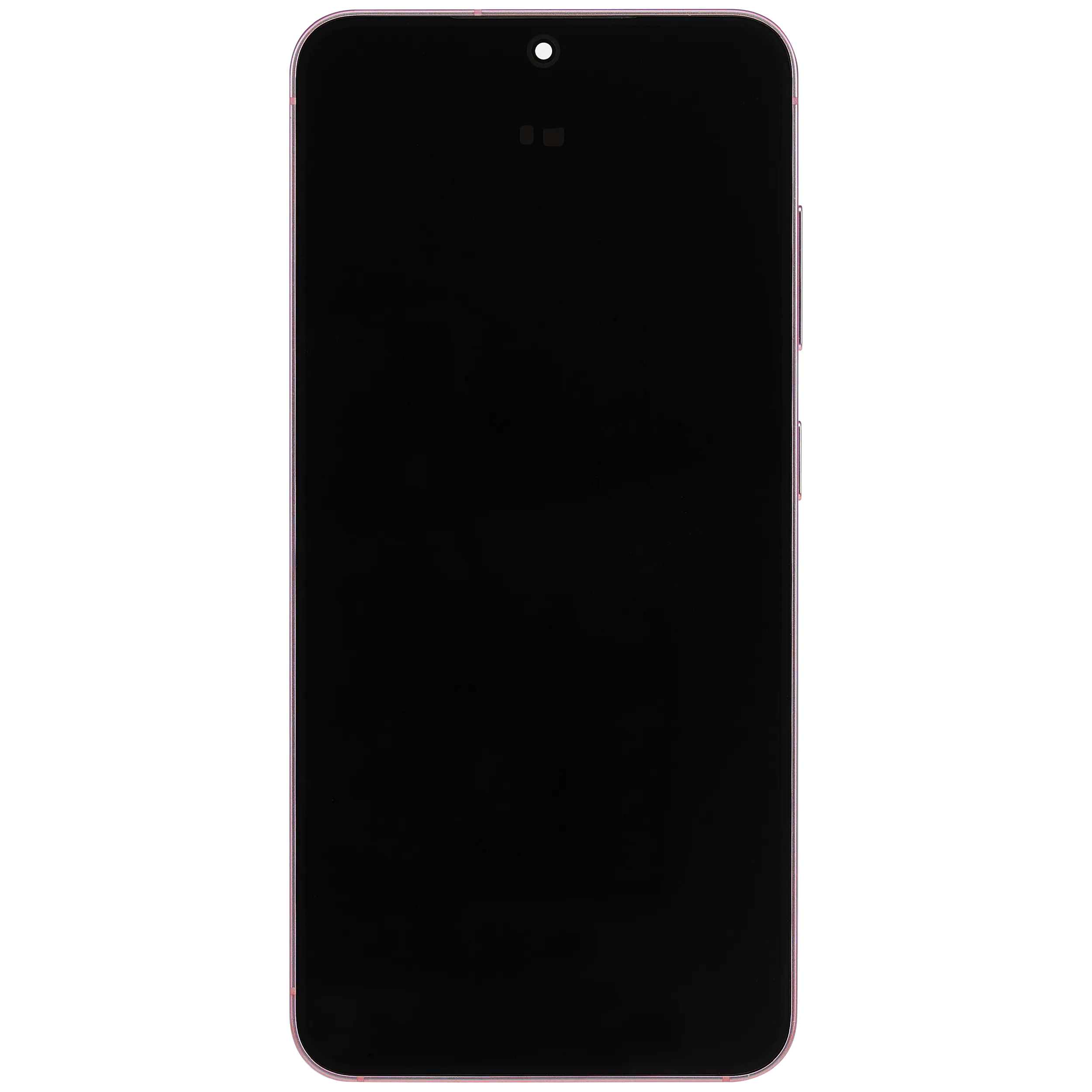 OLED-Display mit Rahmen für Samsung Galaxy S25 5G (US & International) (Aftermarket Plus) (Coral Rot)