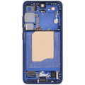 OLED-Display mit Rahmen für Samsung Galaxy S25 5G (US & International) (Aftermarket Plus) (Navy)