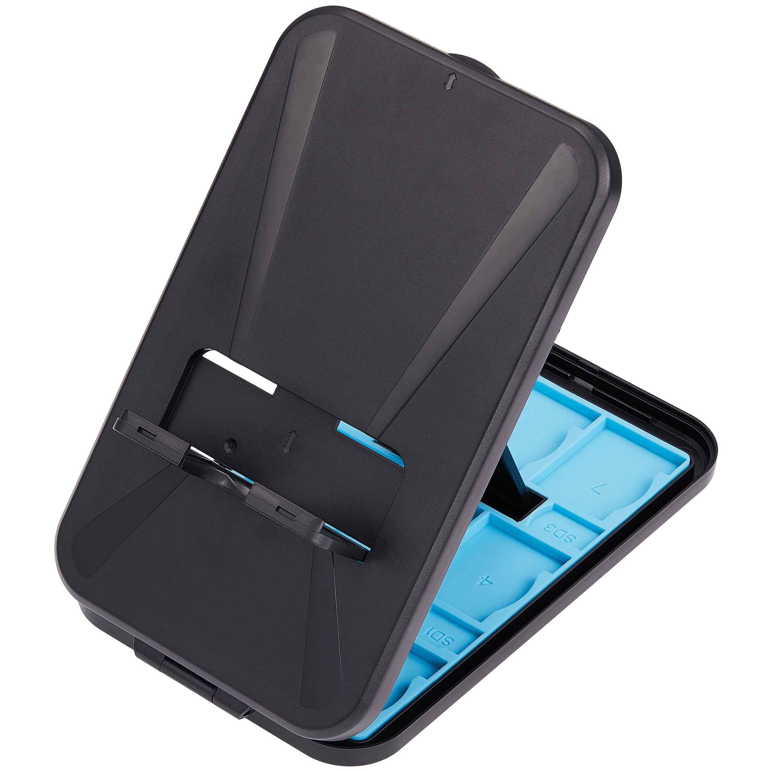 Card Box Stand für Nintendo Switch / Switch 2 / Switch Lite / Switch OLED Console (Blau)