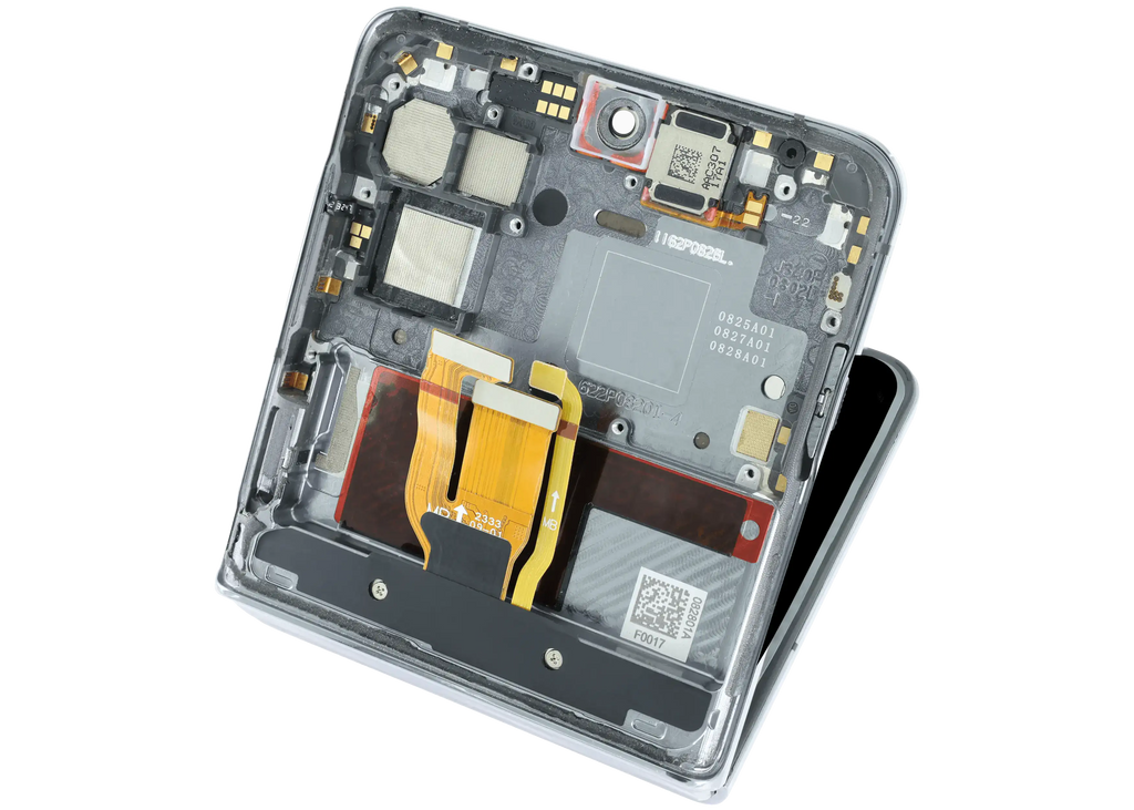 Innen OLED-Display mit Rahmen für Oppo Find N3 Flip (Refurbished) (Schwarz)