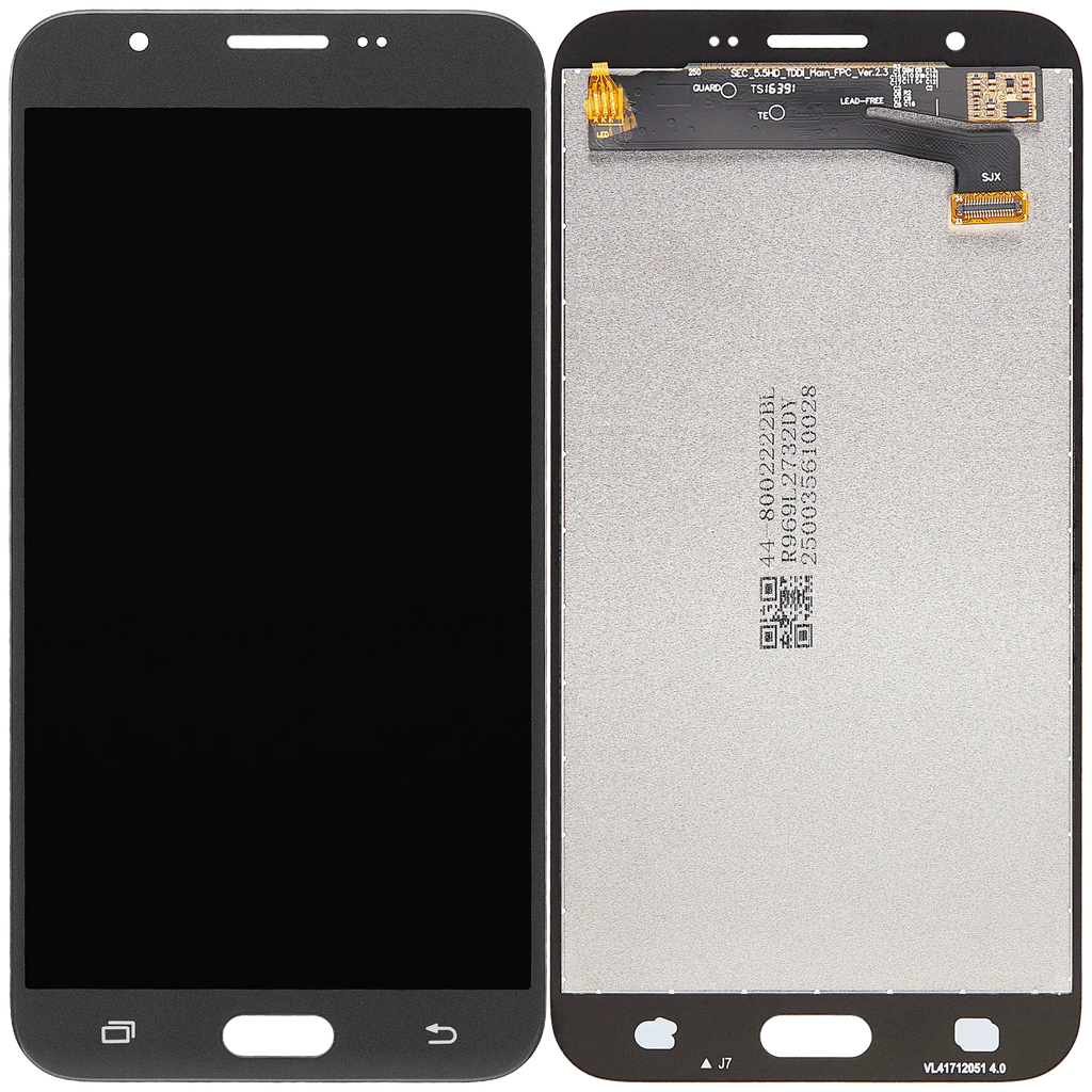 LCD-Display ohne Rahmen für Samsung Galaxy J7 Perx / Halo / Sky Pro (J727 / 2017) (Refurbished) (Silber / Grau)