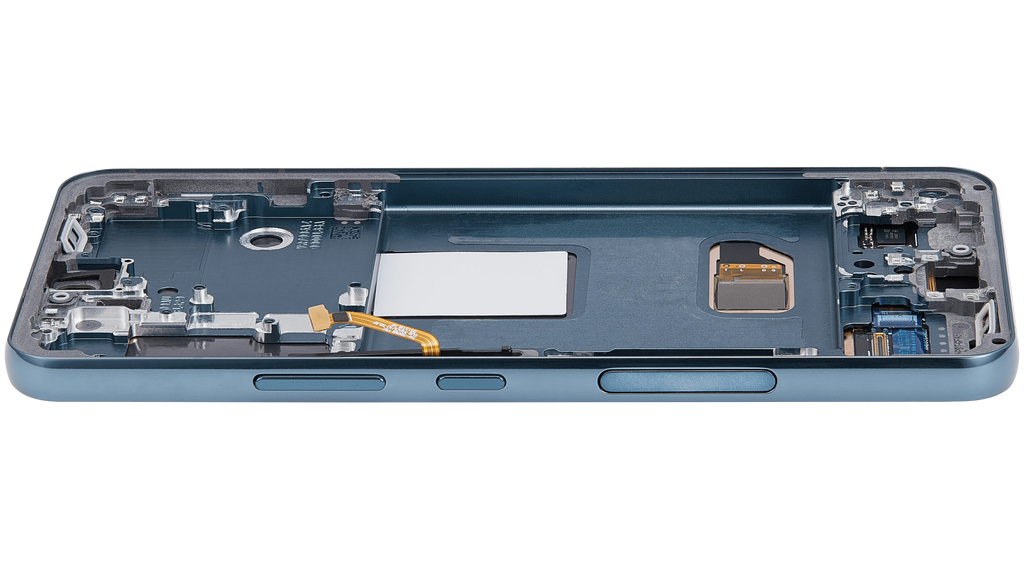 OLED-Display mit Rahmen für Samsung Galaxy S22 5G (US & International) (Aftermarket Plus) (Grün)