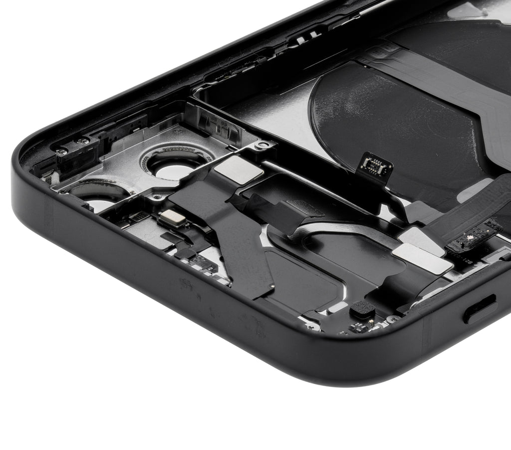 Original Apple-Ausbau A gebraucht – iPhone 12 Mini Backcover/Rahmen Schwarz