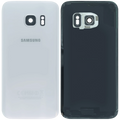 Backcover Glass für Samsung Galaxy S7 (Service Pack) (Weiß)