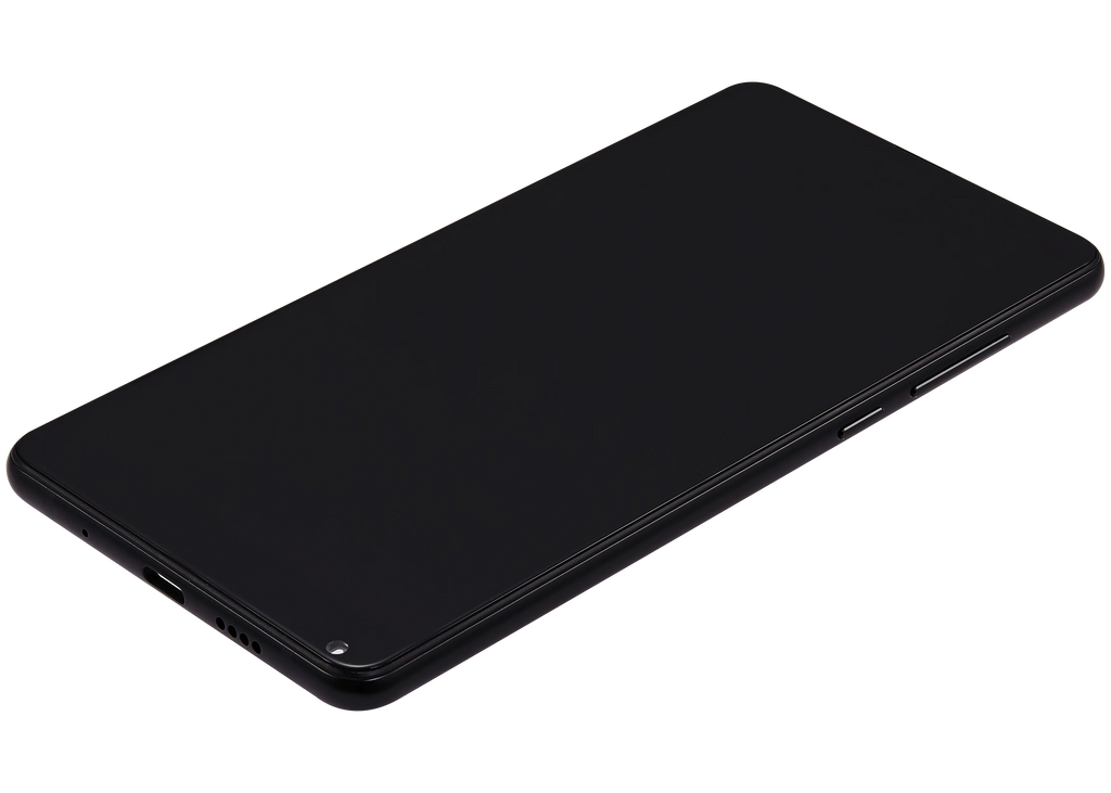 LCD-Display mit Rahmen für Xiaomi Mi Mix 2S (Aftermarket Plus) (Schwarz)