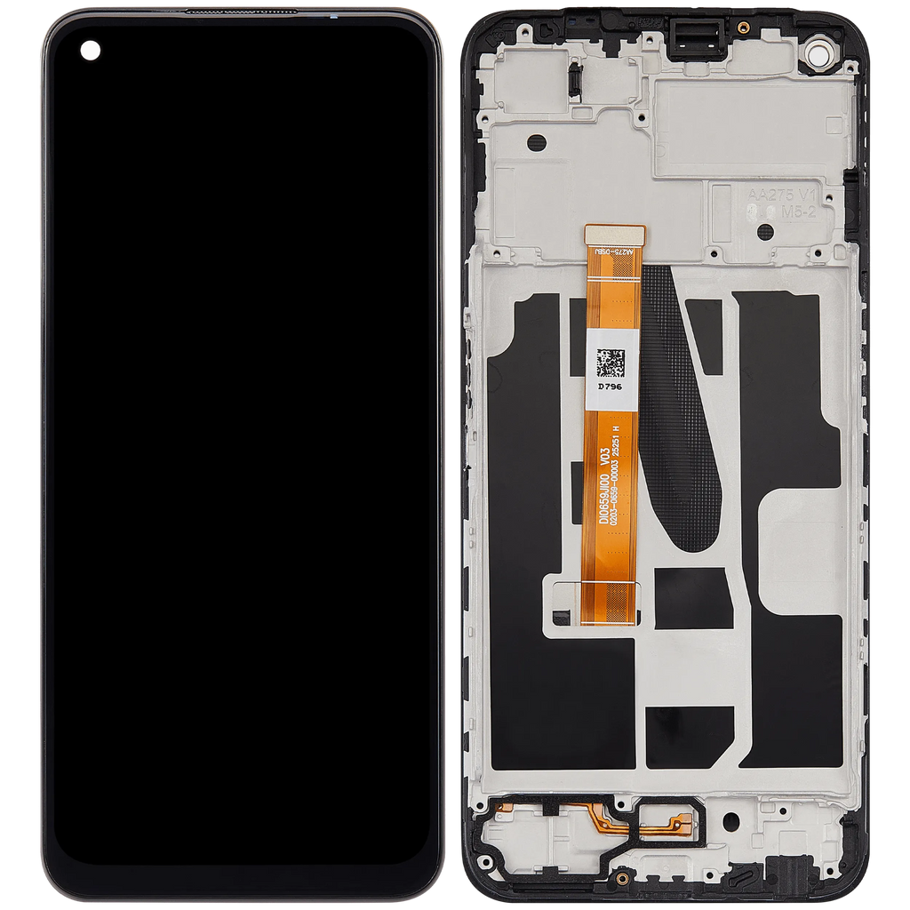 LCD-Display mit Rahmen für OPPO K9s (2021) (Refurbished) (Alle Farben)
