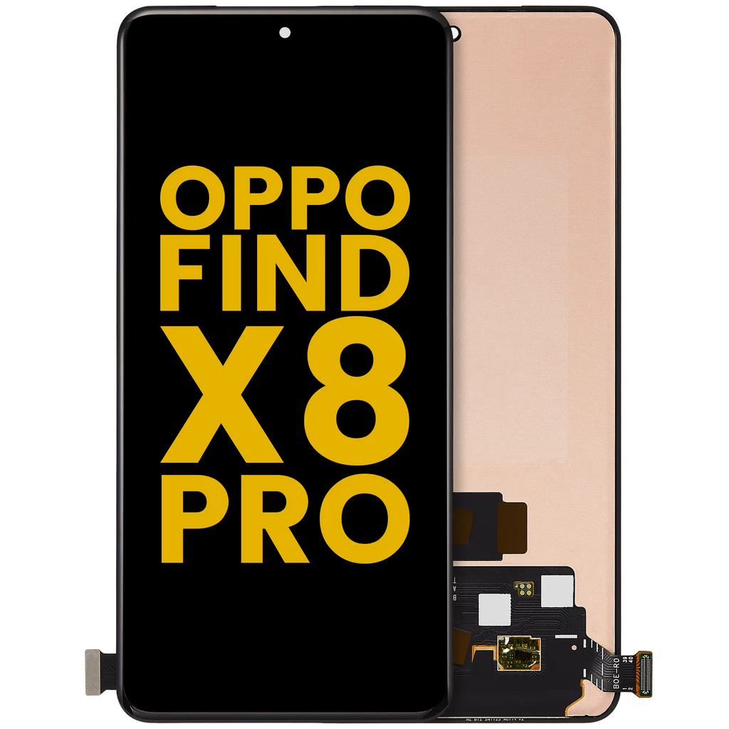 OLED-Display ohne Rahmen für Oppo Find X8 Pro (Refurbished) (Alle Farben)