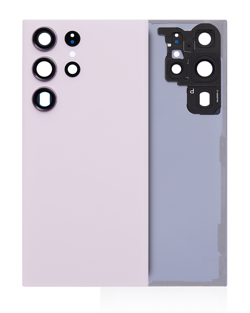 Backcover mit Kameralinse für Samsung Galaxy S23 Ultra (Service Pack) (Lavender)
