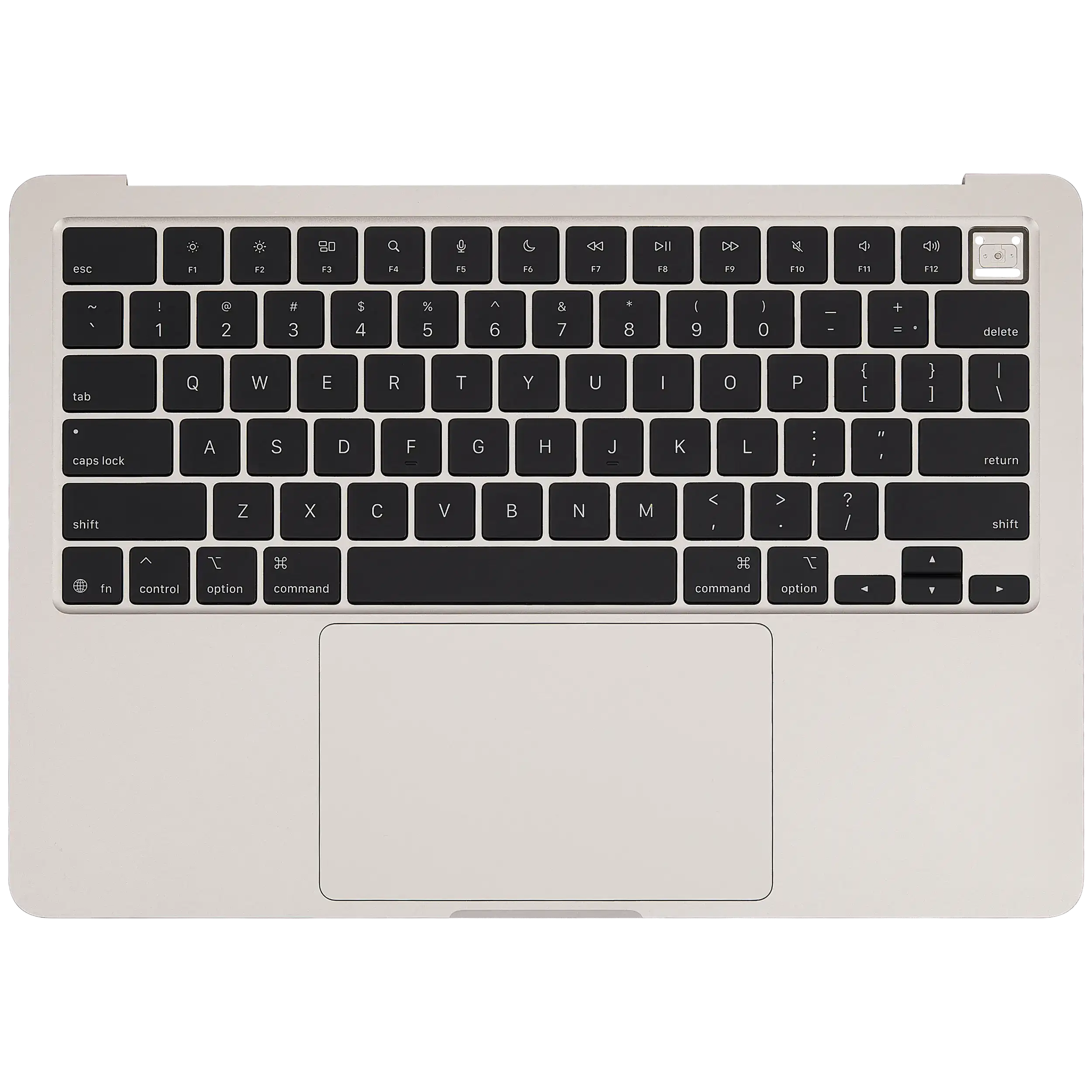 Top Case Assembly with Battery and Keyboard for MacBook Air 13" A3240 (2025) (US Keyboard) (Grade B) (Gold)