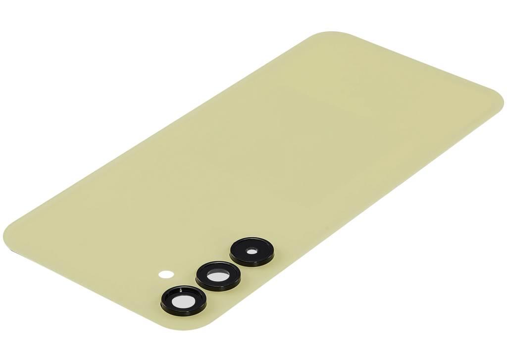Backcover mit Camera Lens für Samsung Galaxy A15 5G (A156 / 2023) (ohne Logo) (Aftermarket Plus) (Personality Yellow)