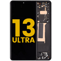 OLED-Display mit Rahmen für Xiaomi 13 Ultra (Refurbished) (Schwarz)