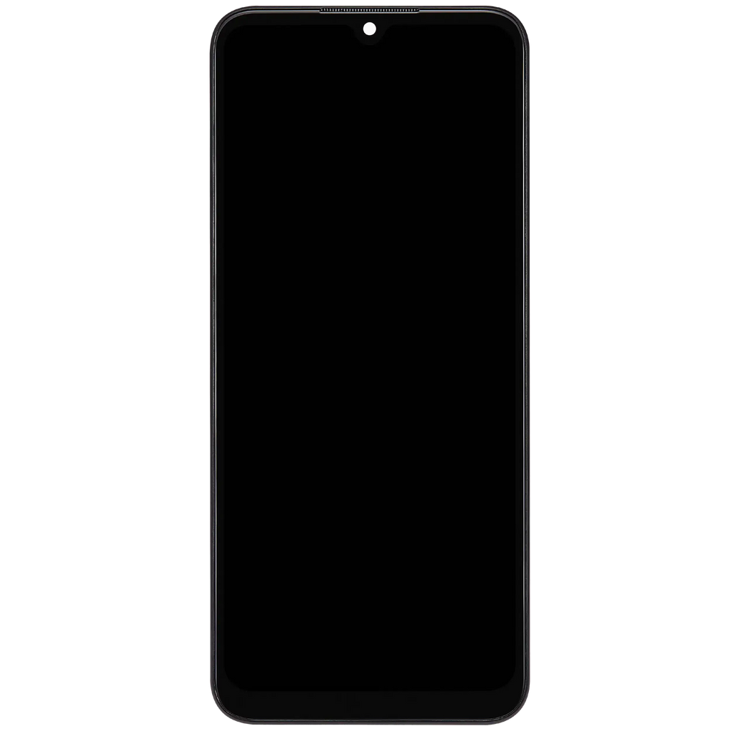 LCD-Display mit Rahmen für Cricket lcon Plus (2026) (SN333C) / AT&T Verge 2 5G (Refurbished) (Alle Farben)