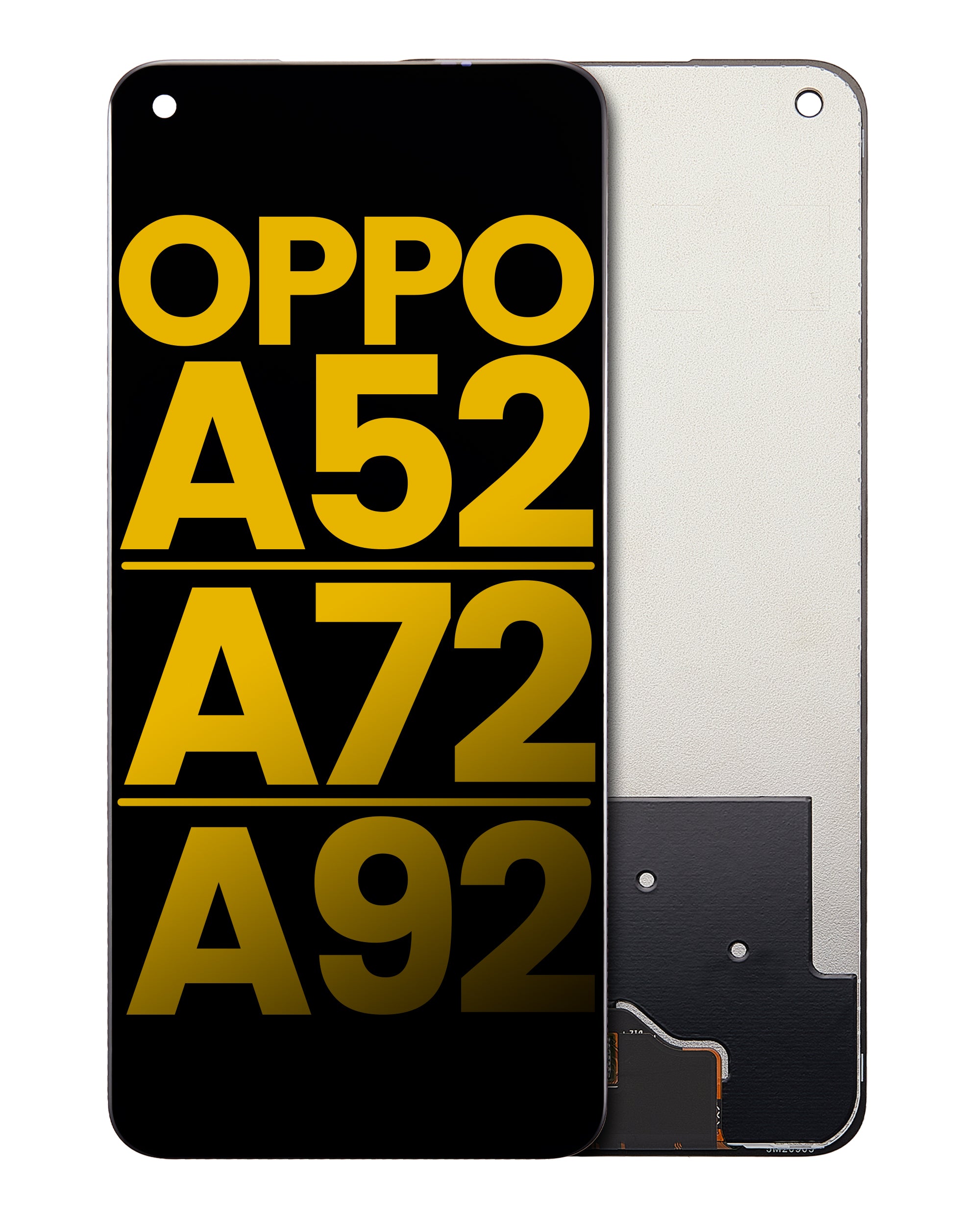 LCD-Display ohne Rahmen für OPPO A52 / A72 / A92 (Refurbished) (Alle Farben)
