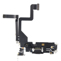 Charging Port Flex Cable for iPhone 14 Pro (Premium) (Space Black)