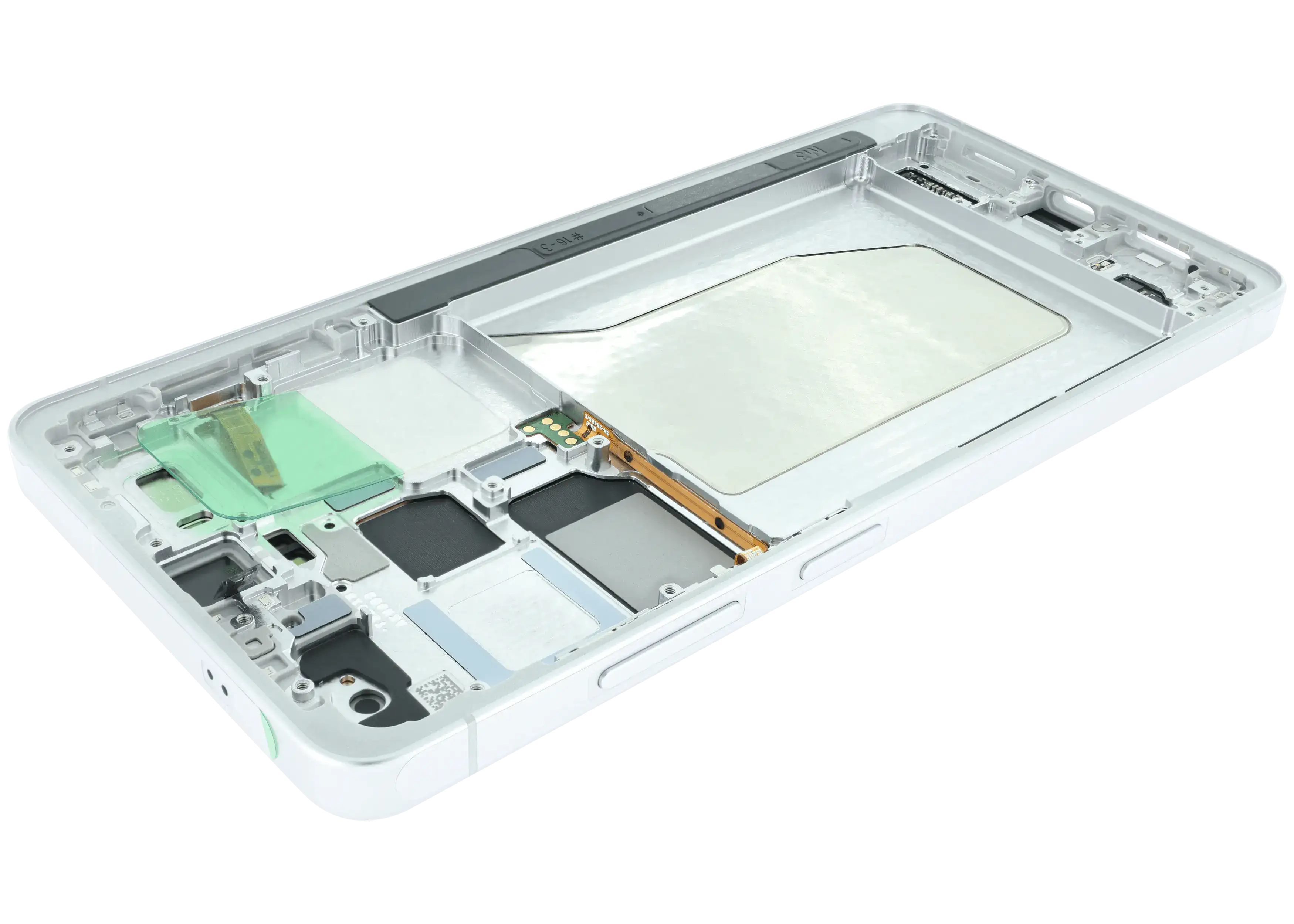 OLED-Display mit Rahmen für Samsung Galaxy S26 Ultra 5G (US & International) (Refurbished) (Weiß)