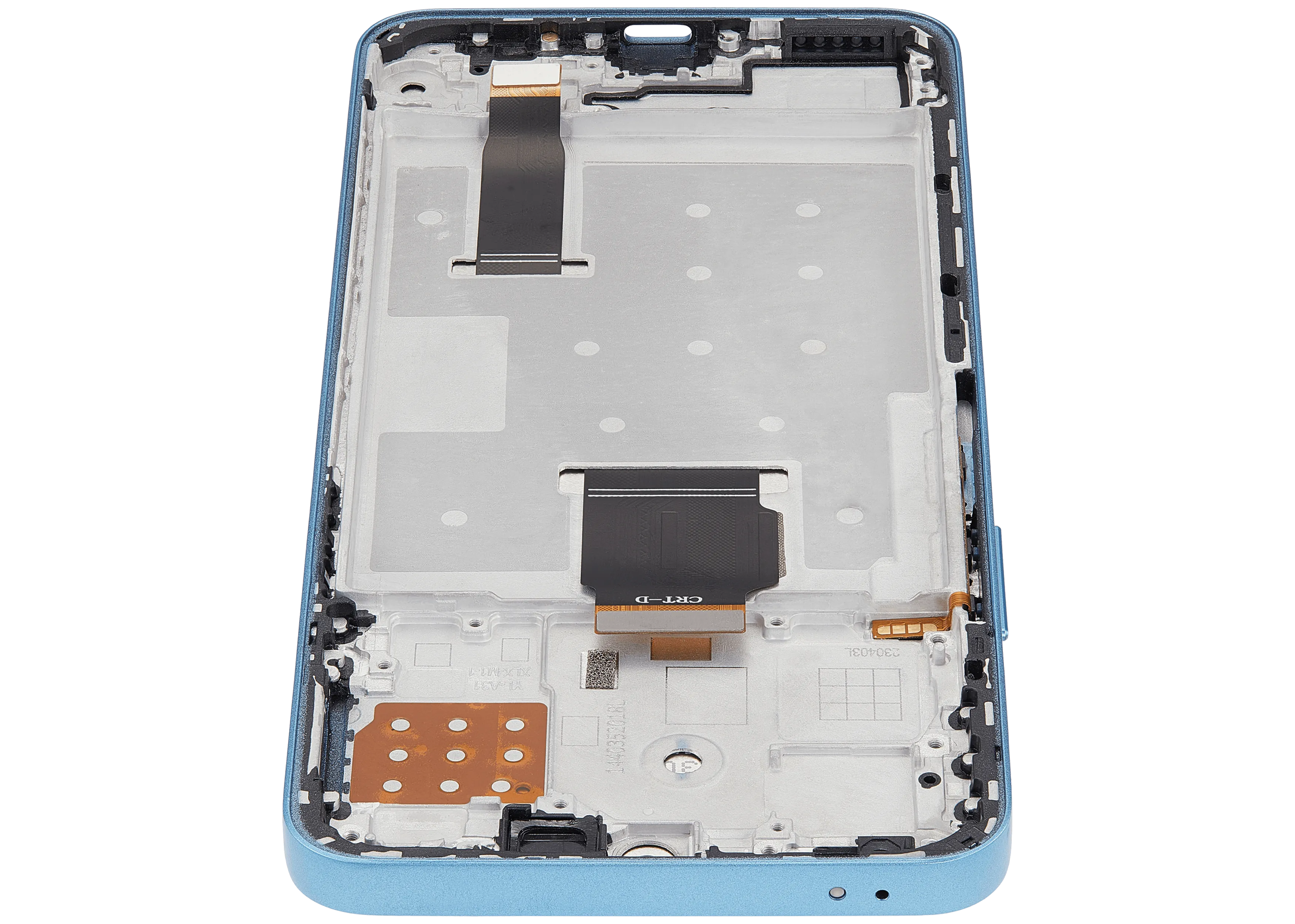LCD-Display mit Rahmen für Honor X8A / X50i / 90 Lite (Refurbished) (Cyan Lake)