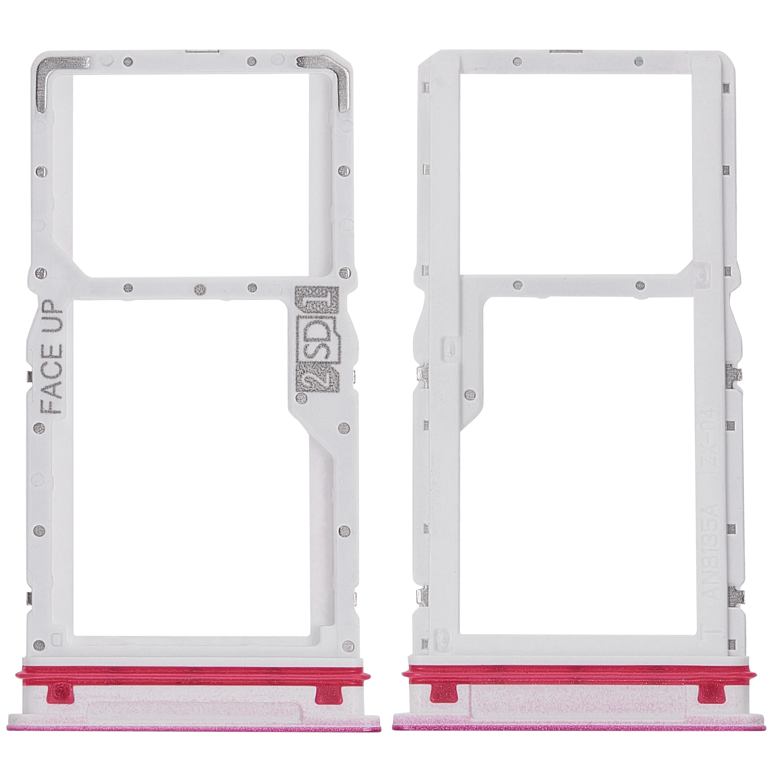 Sim Card Tray für Motorola Moto G37 Power (XT2625 / 2026) (Fuchsia Red)