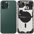 Backcover/Rahmen mit Small Parts für iPhone 13 Pro Max (EU / Global Version) (gebrauchter OEM-Ausbau, Qualität B) (Alpine Grün)