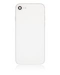 Backcover/Rahmen mit Small Components Pre-Installed für iPhone SE (2022) (gebrauchter OEM-Ausbau, Qualität C) (Starlight)