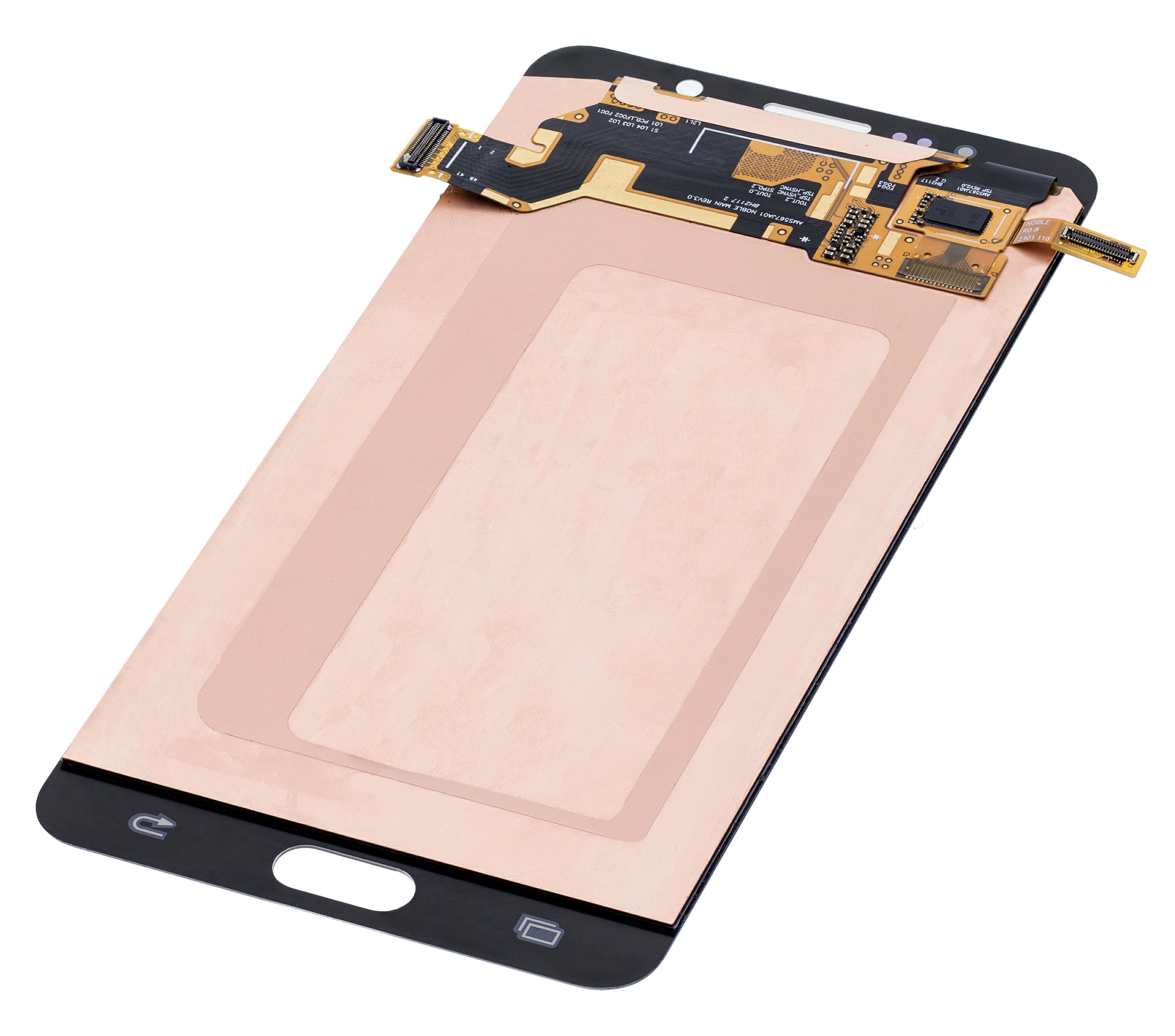 OLED-Display ohne Rahmen für Samsung Galaxy Note 5 (Service Pack) (Gold Platinum)