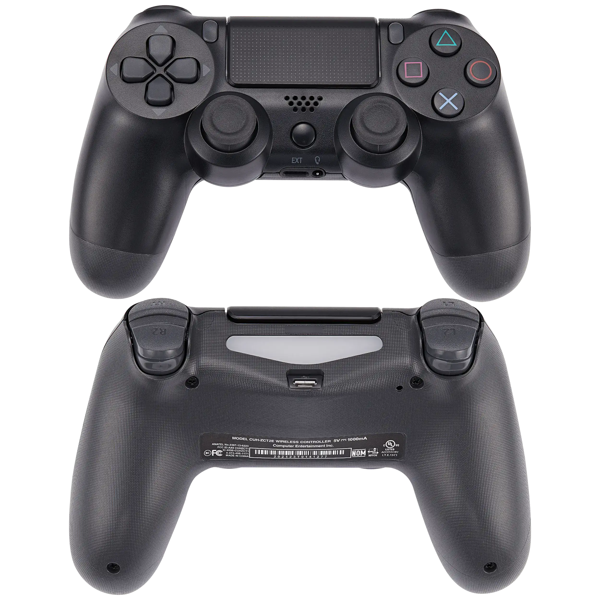 DoubleShock 4 Wired Controller für Playstation 4 (Schwarz)