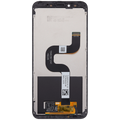 LCD-Display mit Rahmen für Xiaomi Mi A2 (Aftermarket Plus) (Schwarz)