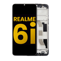LCD Display with Frame for Realme 6i (Refurbished) (All Colors)