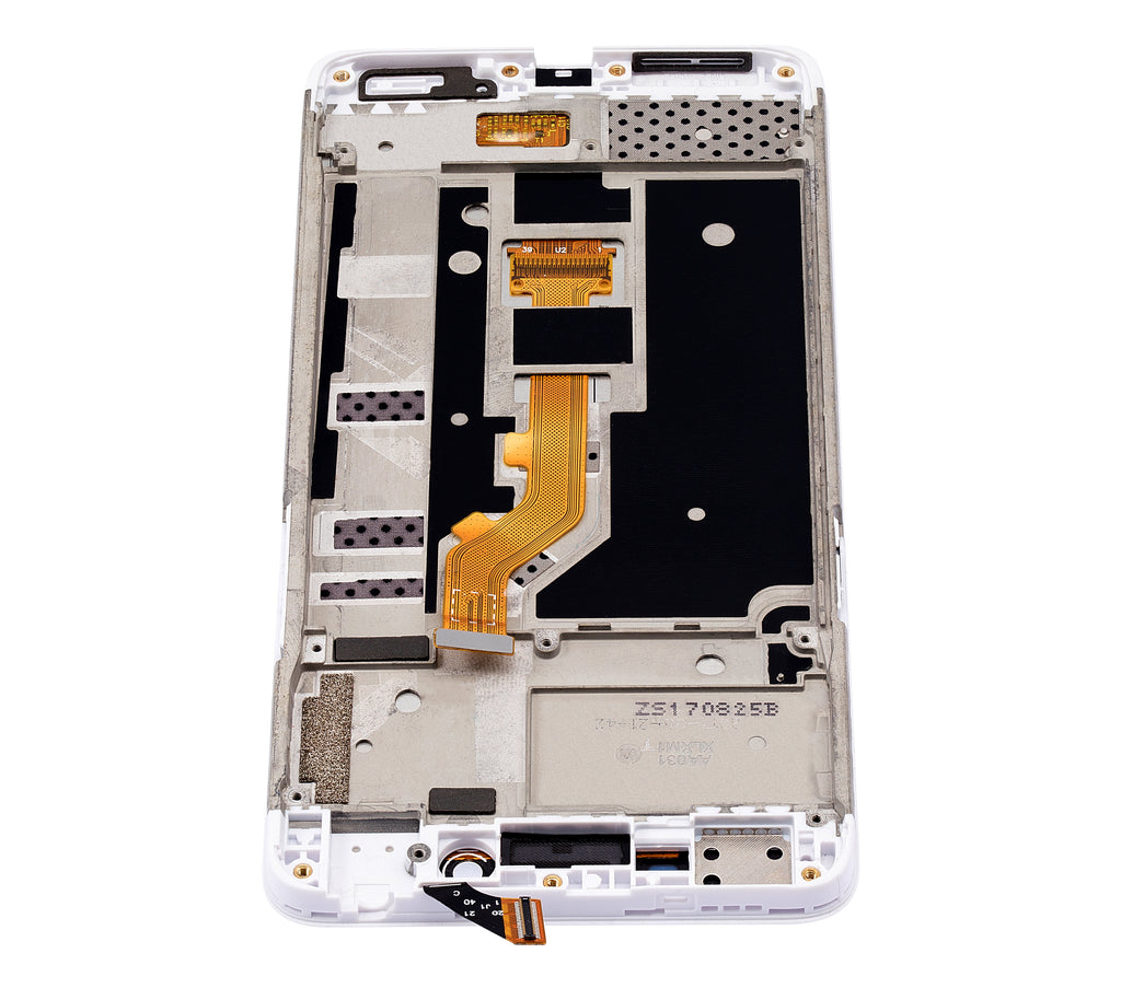 LCD-Display mit Rahmen für OPPO A37 (Refurbished) (Weiß)
