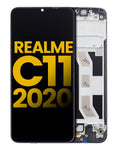 LCD Display with Frame for Realme C11 (2020) (Refurbished) (All Colors)