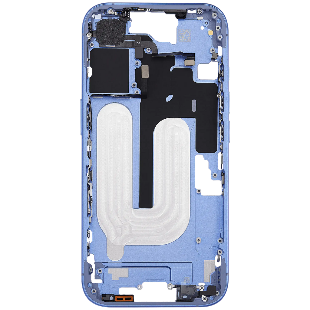 Midframe/Rahmen mit Power And Volume Button für iPhone 16 (US-Version) (Aftermarket Plus) (Ultramarine)
