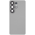 Backcover Glass mit Camera Lens für Samsung Galaxy S26 Ultra (Aftermarket Plus) (Silver Shadow)