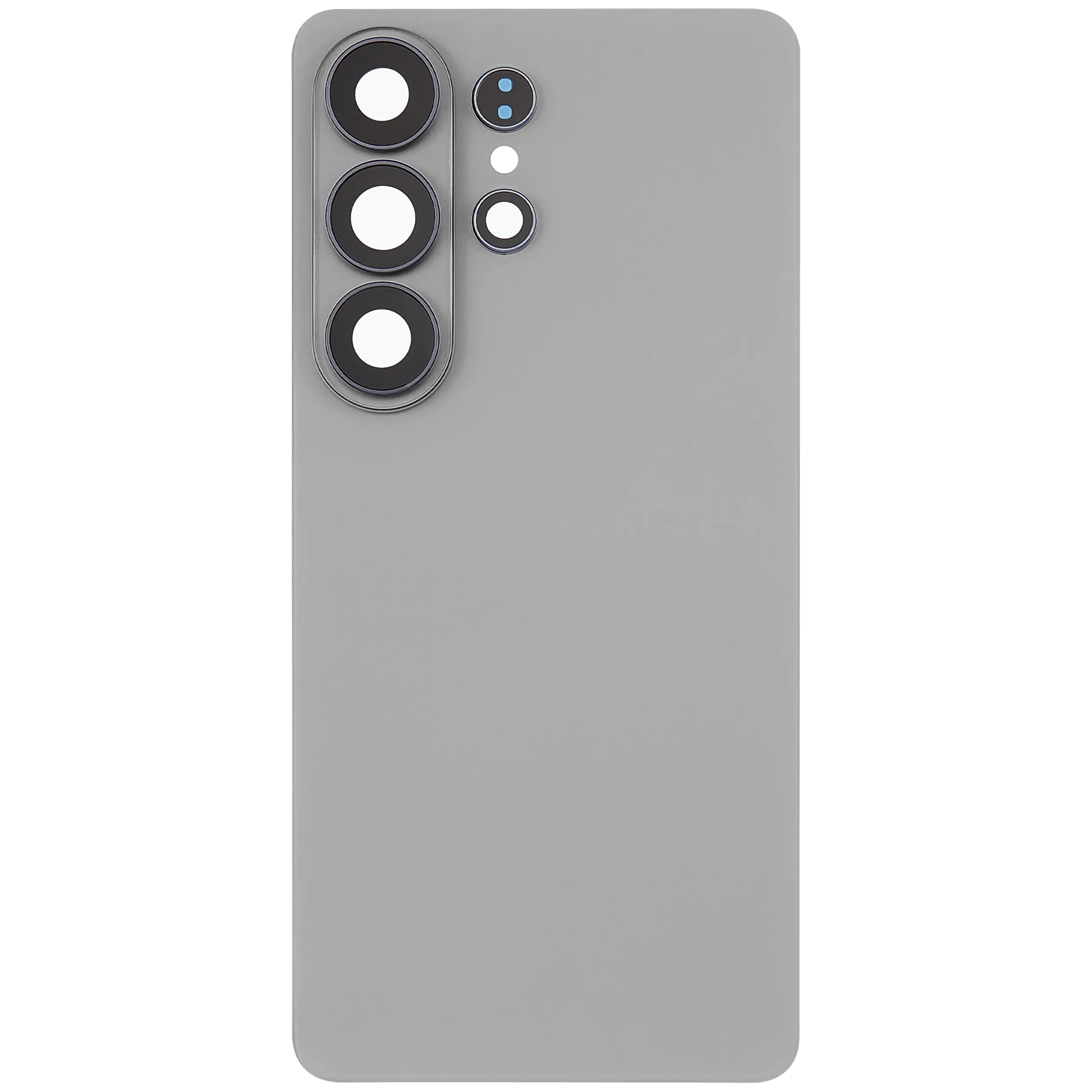Backcover Glass mit Camera Lens für Samsung Galaxy S26 Ultra (Aftermarket Plus) (Silver Shadow)