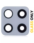 Rear Camera Lens (Glass Only) with Adhesive for Samsung Galaxy A42 5G (A426 / 2020) (Prism Dot Gray) (10-Pack)