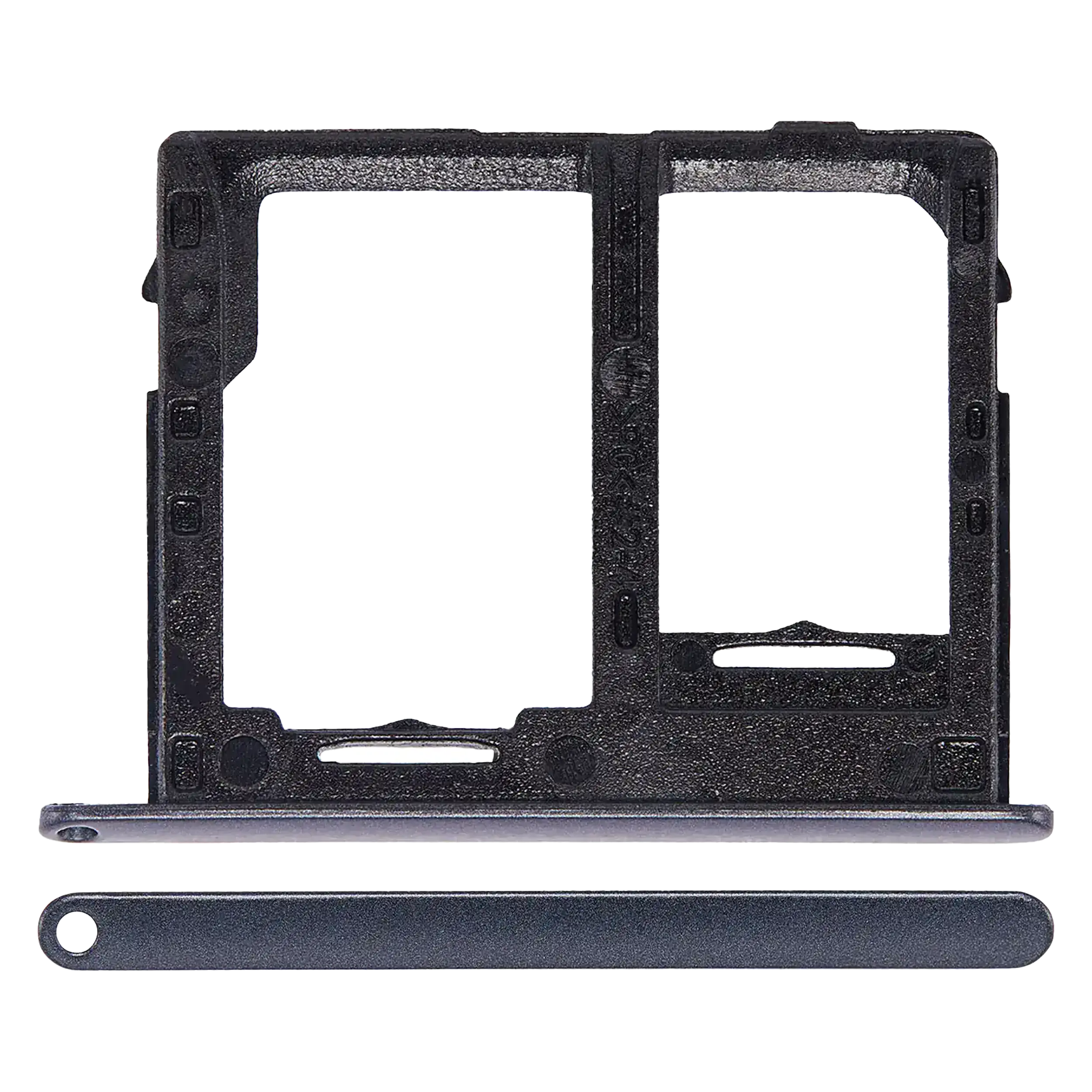 Single-SIM-Kartenfach für Samsung Galaxy Tab A 10.1" (T515/T517) (Schwarz)
