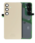 Back cover with camera lens for Samsung Galaxy S24 Plus (Service Pack) (Amber Yellow)