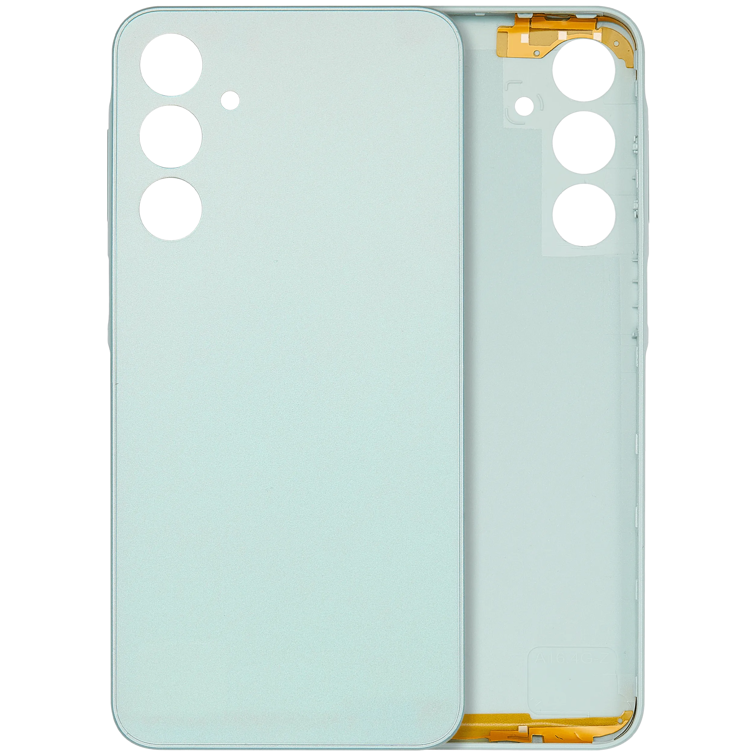 Backcover mit Camera Lens für Samsung Galaxy A16 4G (A165 / 2024) (ohne Logo) (Aftermarket Plus) ( Water Green)