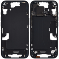 Midframe/Rahmen mit Small Parts für iPhone 15 (US-Version) (gebrauchter OEM-Ausbau, Qualität C) (Schwarz)