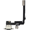 Original Ladebuchse Flexkabel mit Platine für iPhone 16 Pro (Schwarz Titanium)
