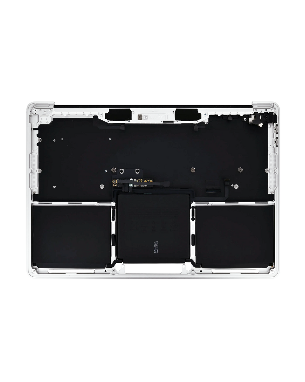 Top Case mit Akku and Keyboard (ANSI US) für MacBook Pro 13" A2289 (2020) (gebrauchter OEM-Ausbau, Qualität B/C) (Silber)